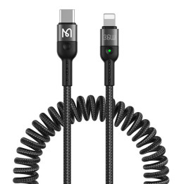 Mcdodo CA-1960 USB-C - Lightning-jousikaapeli, 36 W, 1,8 m (musta)