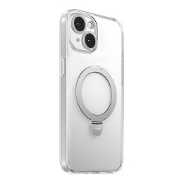 Magneettinen voimakas puhelinkuori Joyroom iPhone 15:lle (läpinäkyvä)