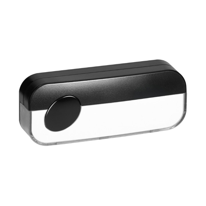 ORNO OR-DP-PD-1/B Черный кнопочный выключатель IP44