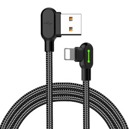 USB-Lightning-kaapeli, Mcdodo CA-4673, kulma, 1,8 m (musta)