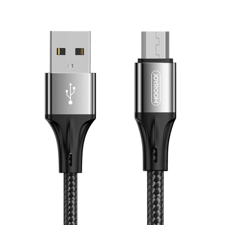 Įkrovimo kabelis Micro USB-A 1m Joyroom S-1030N1 (juodas)