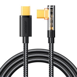 Joyroom S-CC100A6 USB-USB-C Kulma 20 W 1,2 m kaapeli (musta)