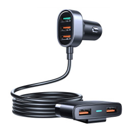 Autolaturi Joyroom JR-CL03 Pro 45W 5-porttinen USB (musta)