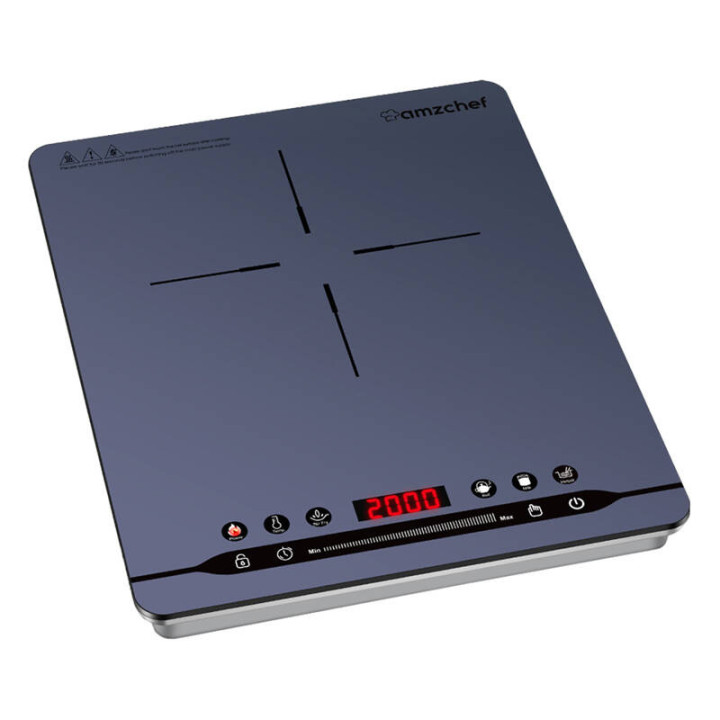 Индукционная плита AMZCHEF SK-20CB14T-BU