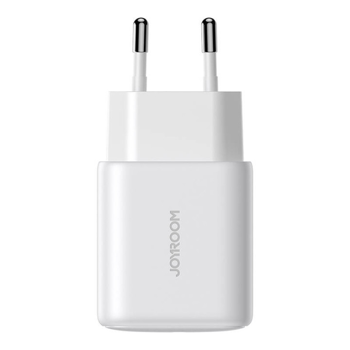 Двухпортовое зарядное устройство Joyroom JR-TCF12 (2C), 20 Вт (белое)