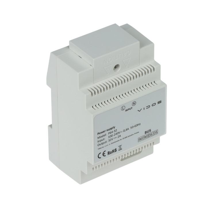 VIDOS P64-32 12V DC блок питания