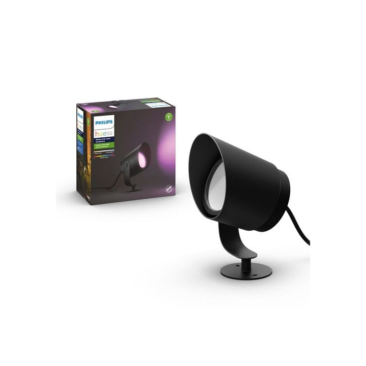 Philips Hue Lily XL musta 1x15W
