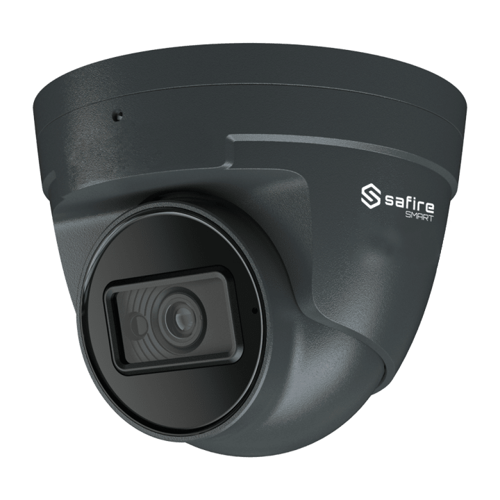 SAFIRE SMART SF-IPT520ZA-4E1-GREY 4MP torņveida IP kamera ar PoE, Wi-Fi, IP67, varifokālo objektīvu 2.8-12mm, IR 50m, WDR, iebūv