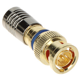 COMPRESSION PLUG BNC-W/4781-MTC*P10 RG6 Triset113 METACON