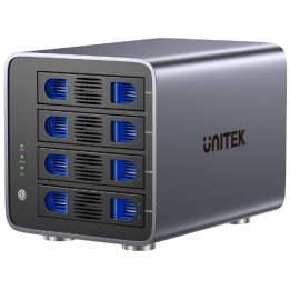 DISK RAID CLOSURE S1301AGY01-EU 4 X SATA 2,5 / 3,5 " 80 TB - 5 Gbps UNITEK