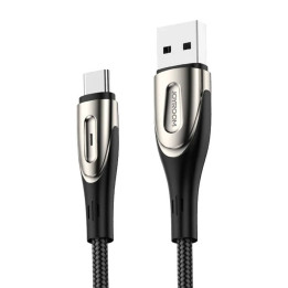 USB-USB-C-kaapeli Joyroom Sharp S-M411 2.4A, 3m (musta)