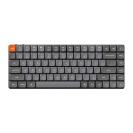 Беспроводная низкопрофильная клавиатура Keychron K3 Max RGB с коричневым переключателем (черная) [K3M-H3].
