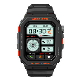 Умные часы Zeblaze Ares с GPS (черные)