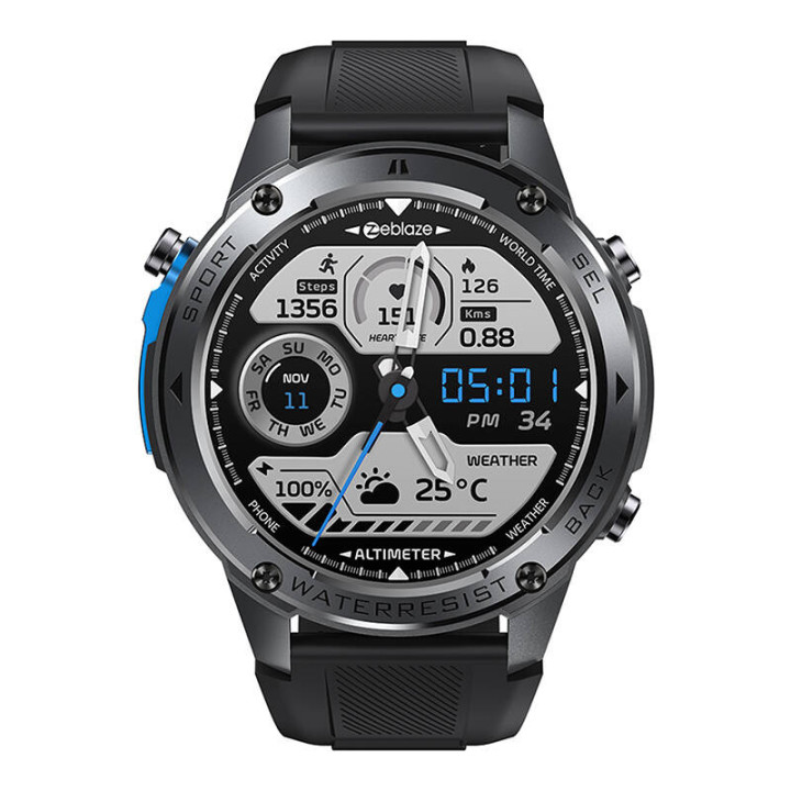 Умные часы Zeblaze Stratos 2 Ultra (черные)