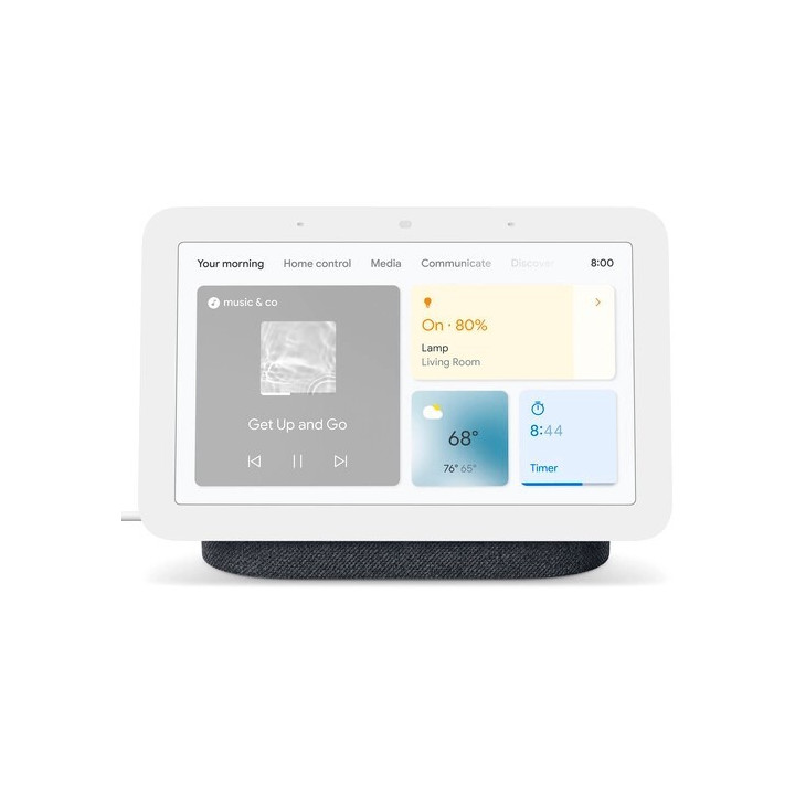 Google Nest Hub 2 sukupolvi (tummanharmaa)