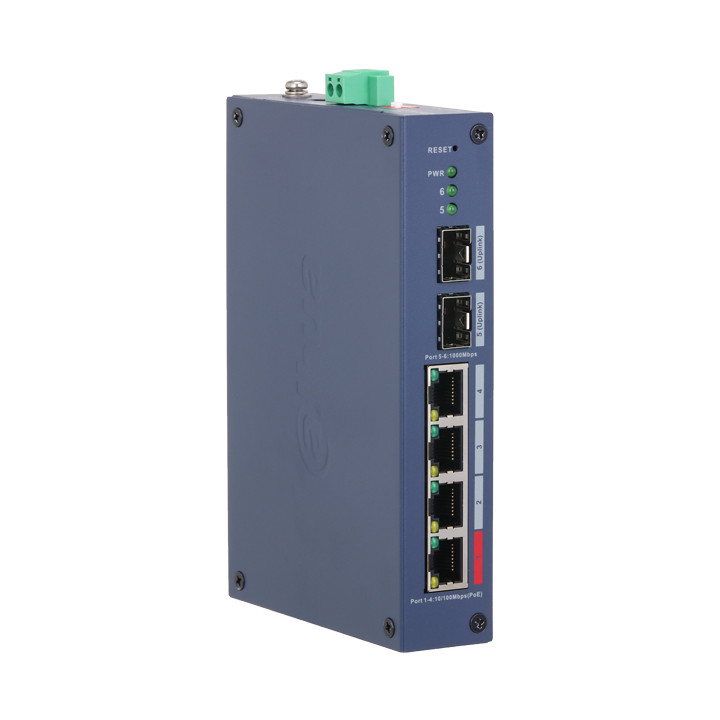 DAHUA CHS4206-4ET-90 PoE slēdzis 4 porti SFP 90W