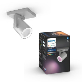 Philips Hue kattovalaisin Argenta yksipiste alumiini 1x5.7W 240