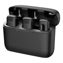 Микрофон с зарядным чехлом Apexel APL-MIC014 с молнией, 2 шт.