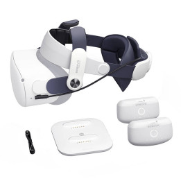 BOBOVR M2 Plus -päähihnan kaksoisparisto Oculus Quest 2:lle