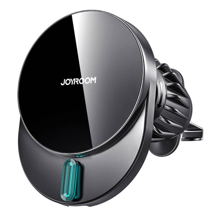 Joyroom magnētiskais automašīnas lādētājs JR-ZS409 bezvadu (melns)