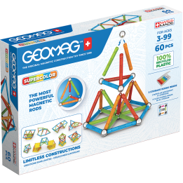 Магнитные блоки Supercolor RE 60 элементов GEOMAG GEO-384