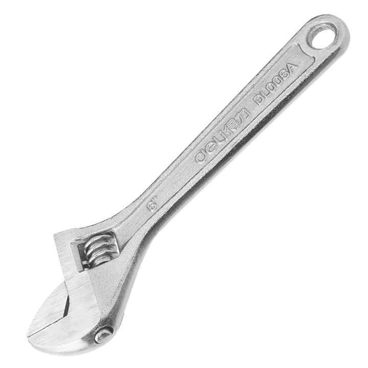Adjustable Spanner 6" Deli Tools EDL006A (silver)