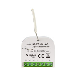 Модифицированный интеллектуальный диммер Sunricher Zigbee, 230 В переменного тока без нейтрали, 250 Вт (SR-ZG9041A-D)