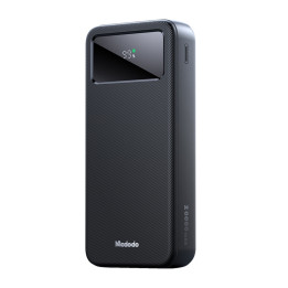 Power Bank Mcdodo MC-4230 digitaalinen näyttö 20000mAh 1C+2A, 22.5W (musta)