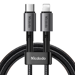 USB-C-kaapeli salama Mcdodo CA-2851, 36W, 2m (musta)