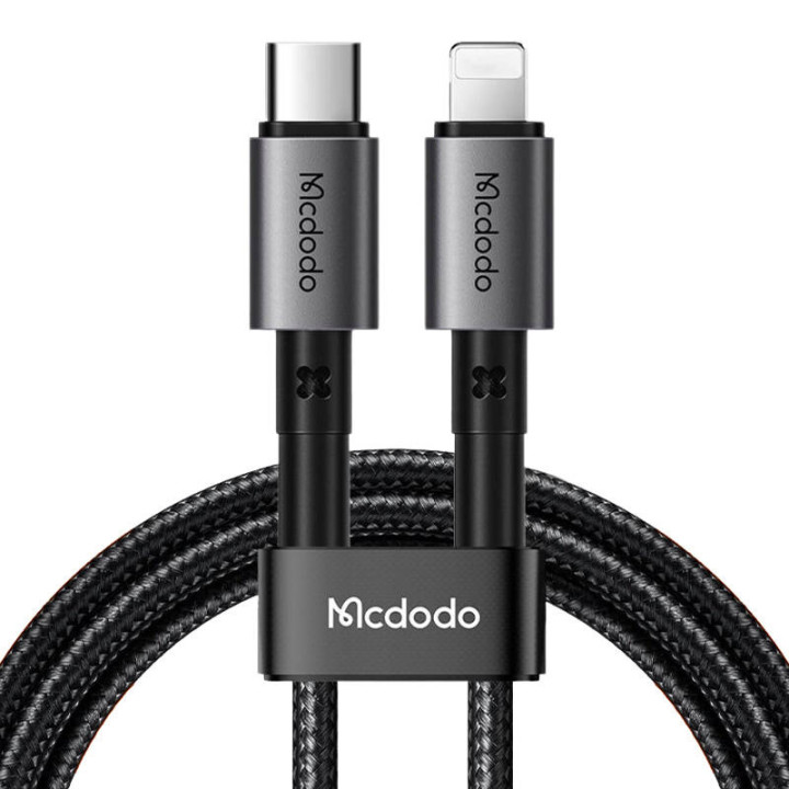 USB-C kabelis uz Lightning Mcdodo CA-2851, 36 W, 2 m (melns)