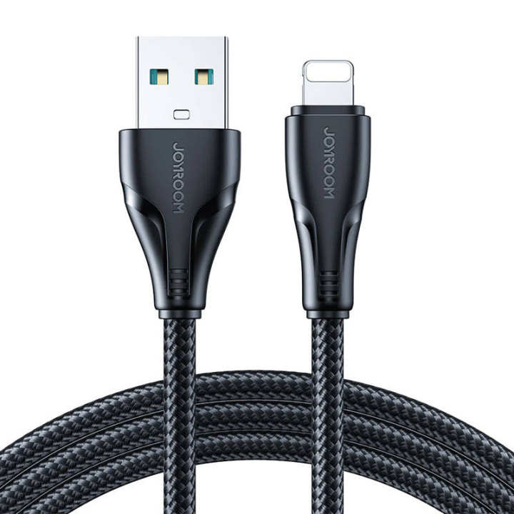 Kaapeli USB Surpass / Lightning / 2m Joyroom S-UL012A11 (musta)