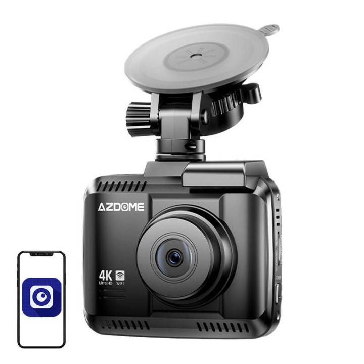 Передняя камера 4K и задняя камера 1080p Azdome GS63HPro, Wi-Fi, GPS, G-сенсор