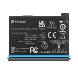 Akumulators Insta360 X3,1800 mAh