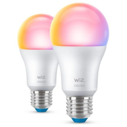 WiZ, Spuldze,8,5W,2200-6500 (RGB),A60,E27,2gab gaismas avots