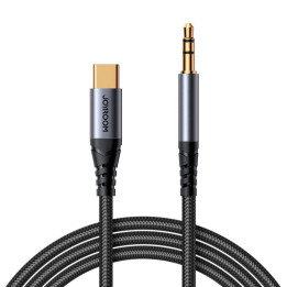 Аудиокабель 3,5 мм AUX Type-C Joyroom SY-A07 1,2 м