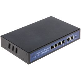 APTI APTI-POE0402-60W 4 portu PoE slēdzis 60W