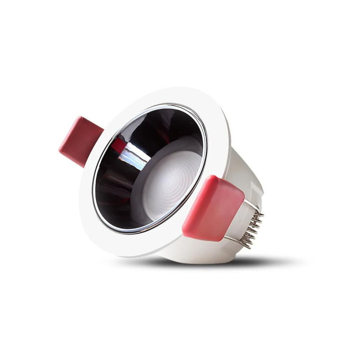 Gledopto GL-D-002P Zigbee Pro (Zigbee 3.0 + RF-vastuvõtja) nutikas süvistatav LED-allavalgusti (300 luumenit. IP40), valge raami