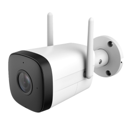 X-SECURITY XS-IPB026A-4ESW 4MP āra bullet IP kamera ar PoE, Wi-Fi, IP67, 30m IR, iebūvētu mikrofonu