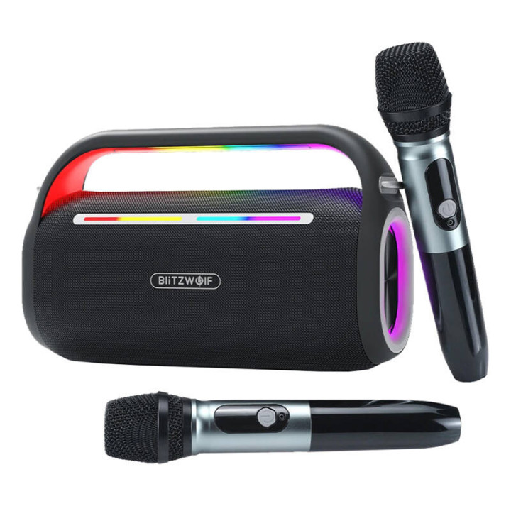 Blitzwolf BW-WA7 120W BT Karaoke bezvadu skaļrunis.