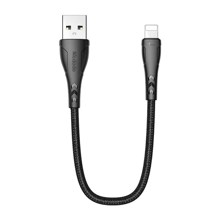USB prie Lightning kabelis, Mcdodo CA-7440, 0,2 m (juodas)