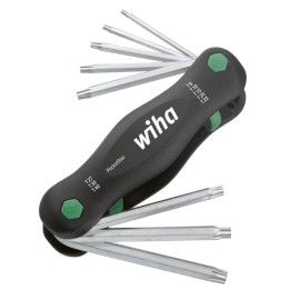 TORX sulankstomų raktų rinkinys WH-POCKETSTAR/23049 WIHA