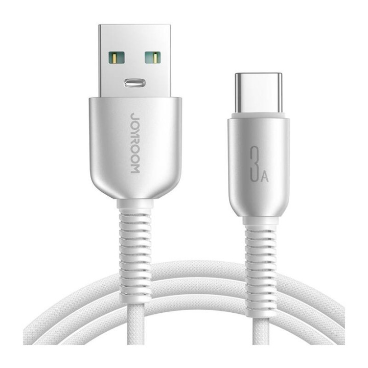 Joyroom S-A51 huippuluokan 3A USB-C-kaapeli 1,2 m harmaa