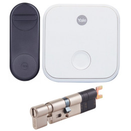 Yale Linus® Smart Lock (черный) + перемычка + вставка