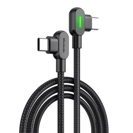 USB-C–USB-C Mcdodo 60 W kaapeli, 2 m (musta)