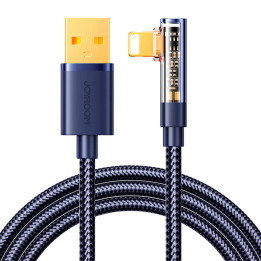 Kulmakaapeli USB-A / Lightning / 1,2 m Joyroom S-UL012A6 (sininen)