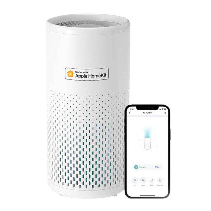 Умный Wi-Fi очиститель воздуха Meross MAP100 (HomeKit)