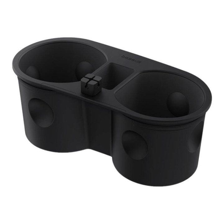 Baseus T-Space glāžu turētājs priekš Tesla (melns)