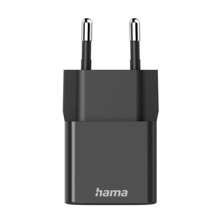Hama mini 25W, PD/QC 3.0, черный