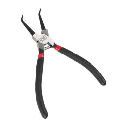 Izliektas iekšējās cilpas knaibles 7 collu Deli Tools EDL0343 (melnas)