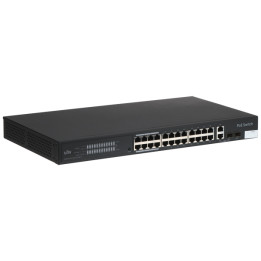 LÜLITI POE NSW3000-25GT1GP1GC-POE-IN 24 PRIEVADŲ + 2X UPLINK + 2X SFP UNIVIEW